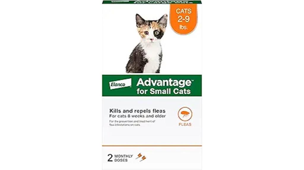 effective flea control for small cats