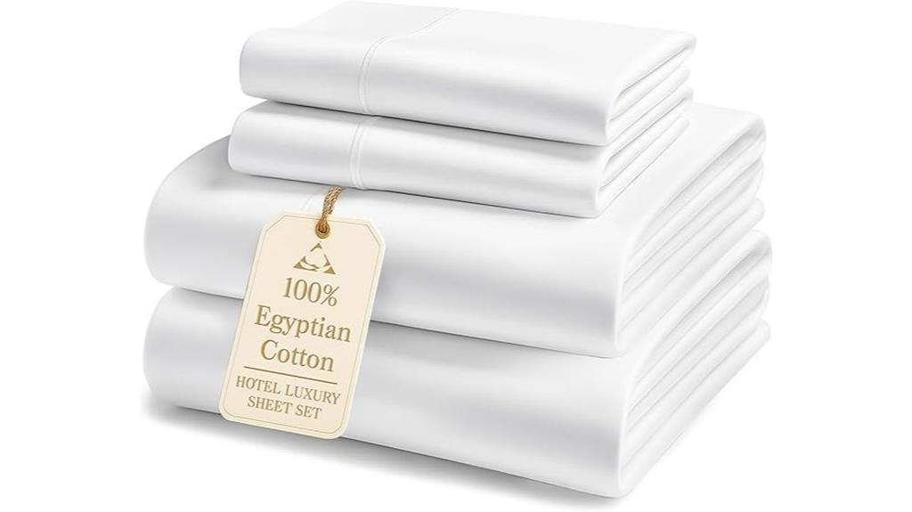 egyptian cotton king sheets