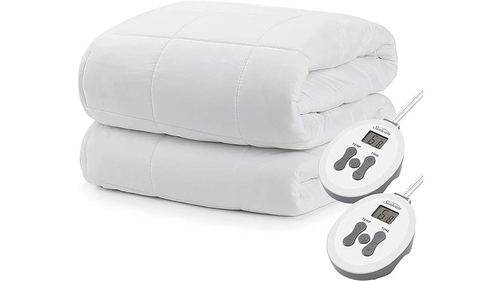 electric heated mattress pad