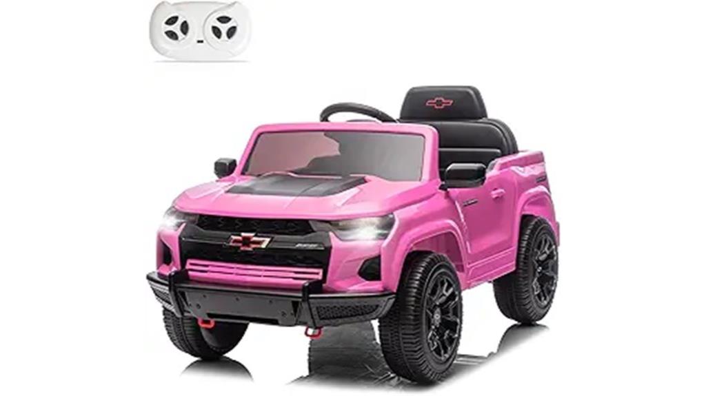 electric kids chevrolet truck
