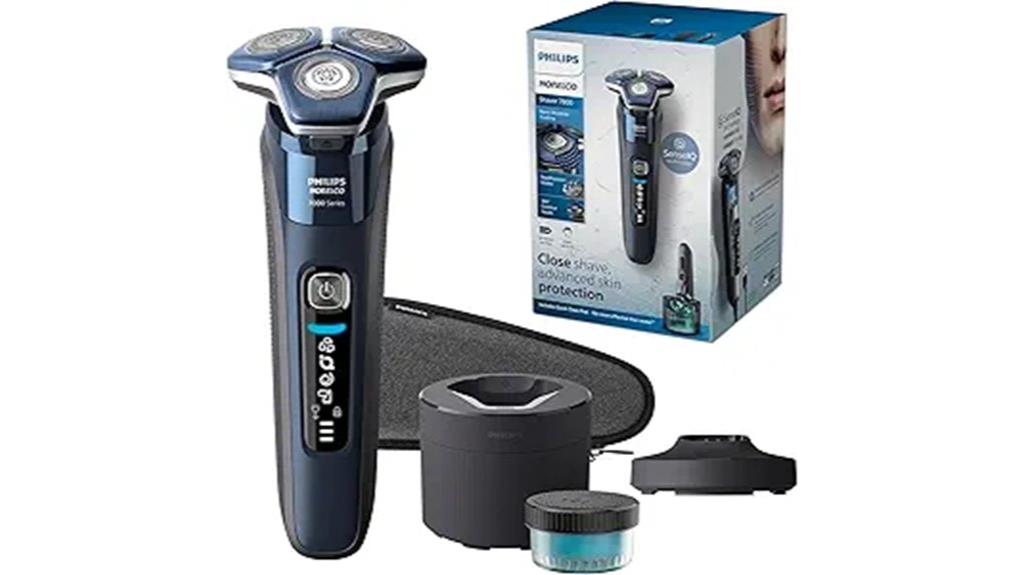 electric shaver with rechargeable features