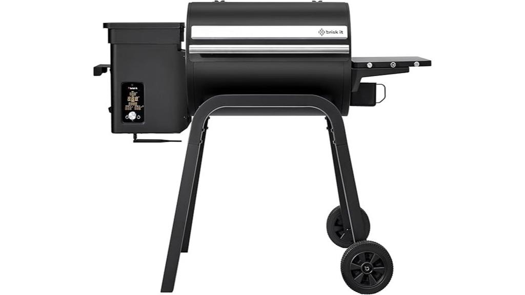 electric wood pellet smoker