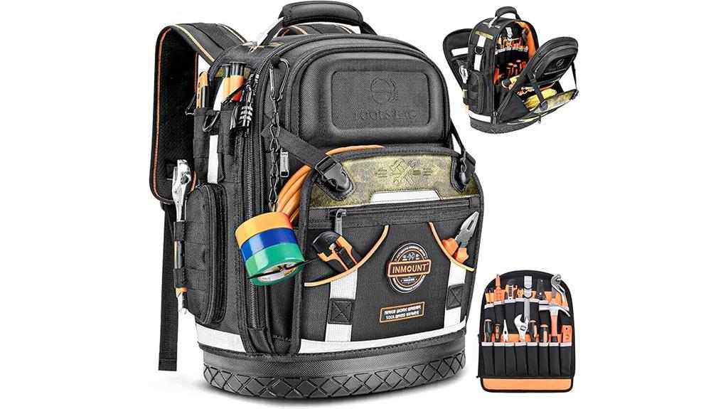 electrician s tool backpack organizer