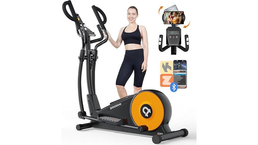 elliptical with lcd display