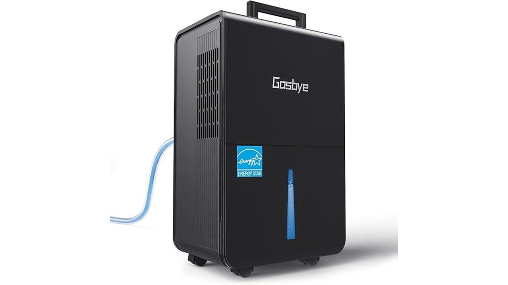 energy efficient basement dehumidifier