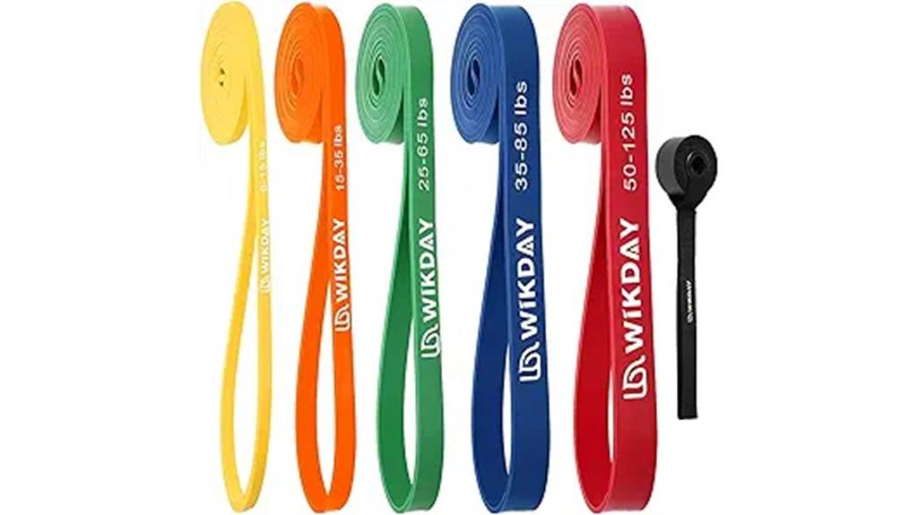 exercise and stretching bands