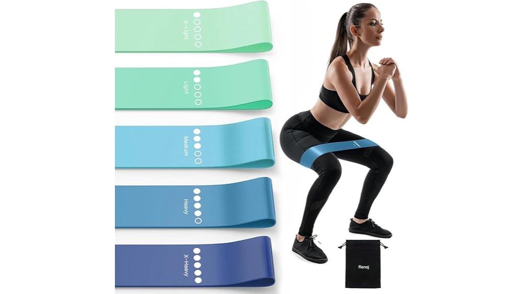 exercise with resistance bands