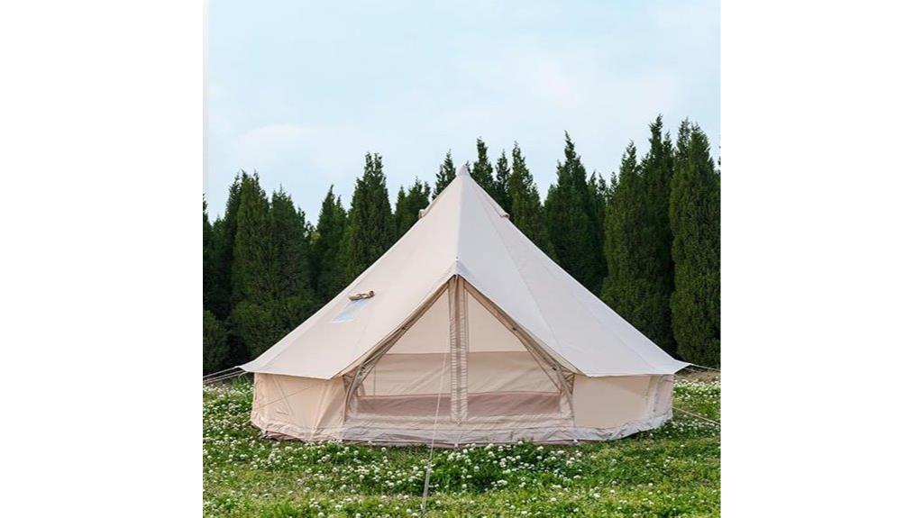 family camping bell tent