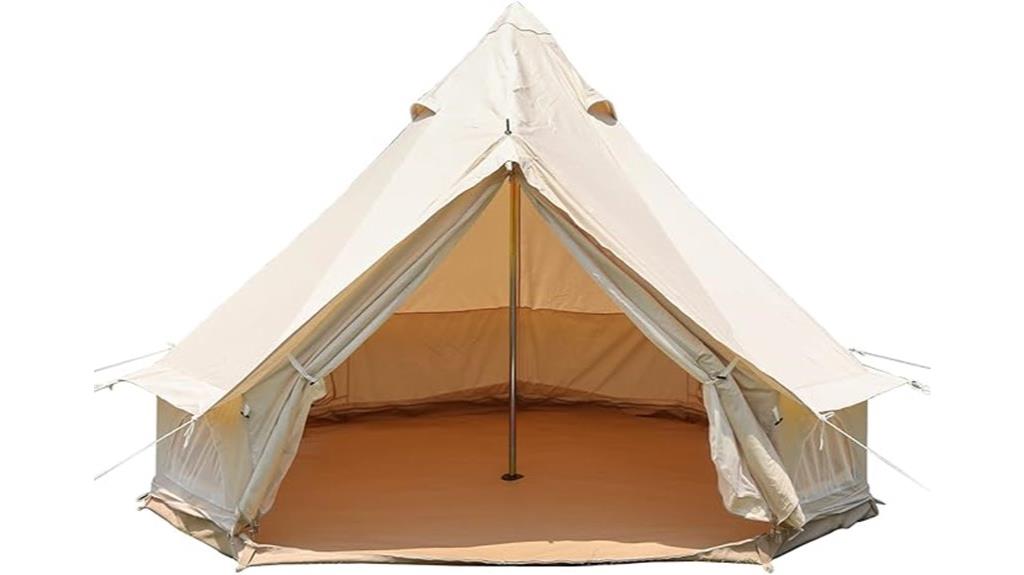 family cotton canvas tent