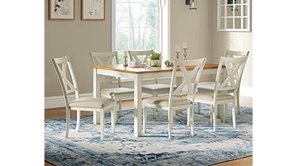 farmhouse dining table set