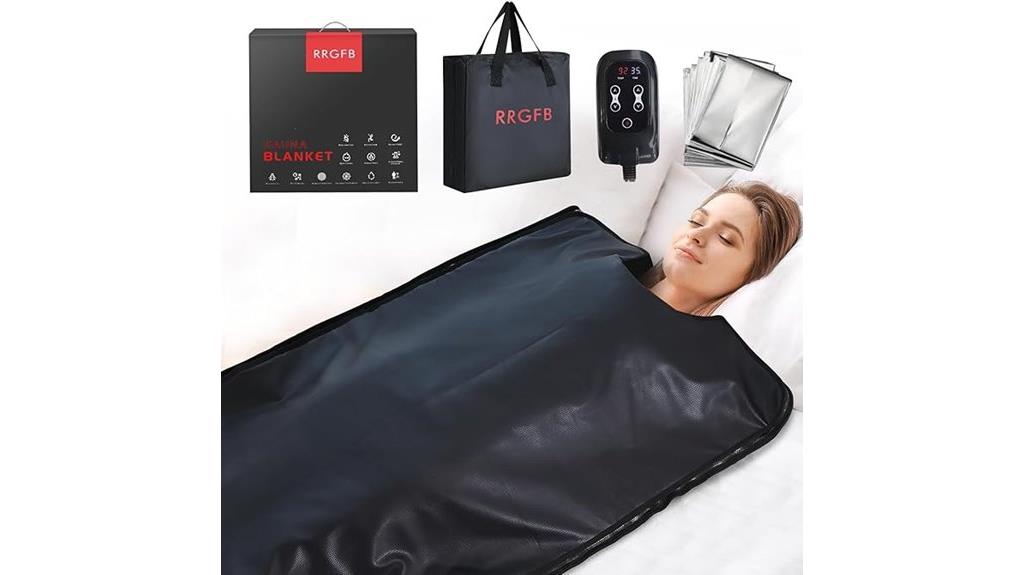 fast heat infrared sauna blanket