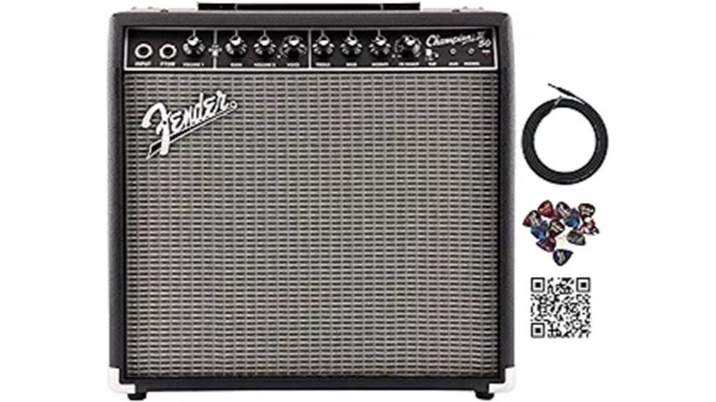 fender 50 watt amplifier bundle