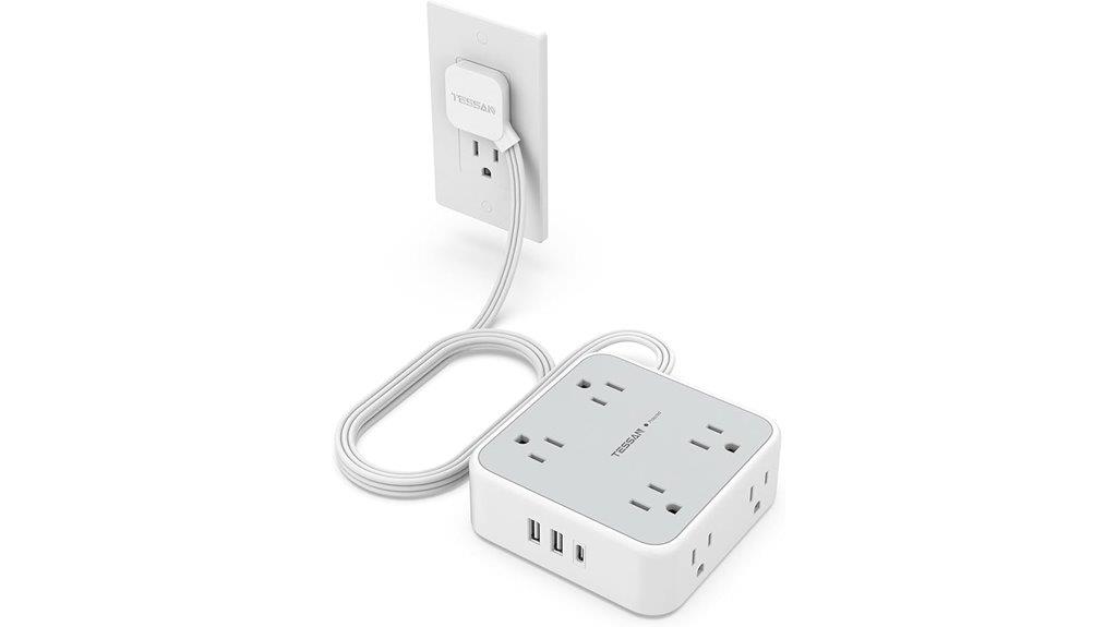 flat extension cord