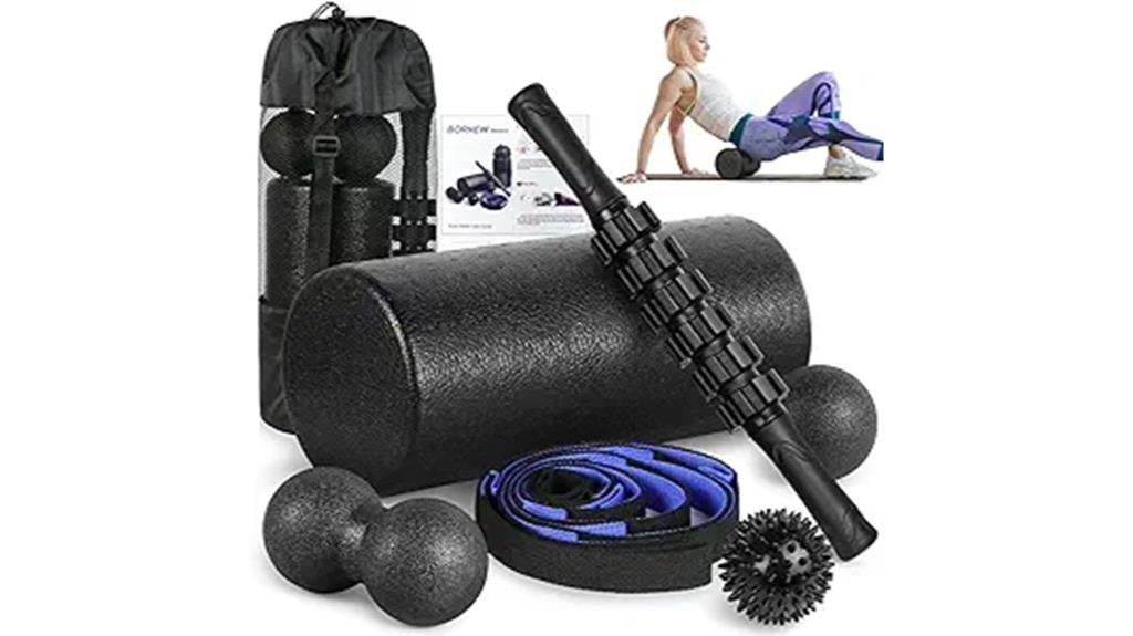 foam roller exercise set