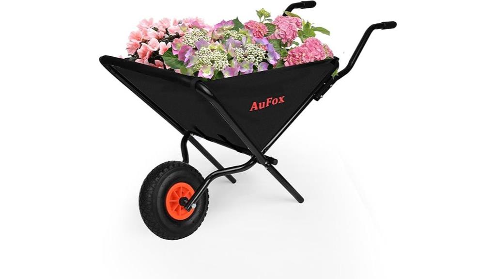 foldable garden yard cart