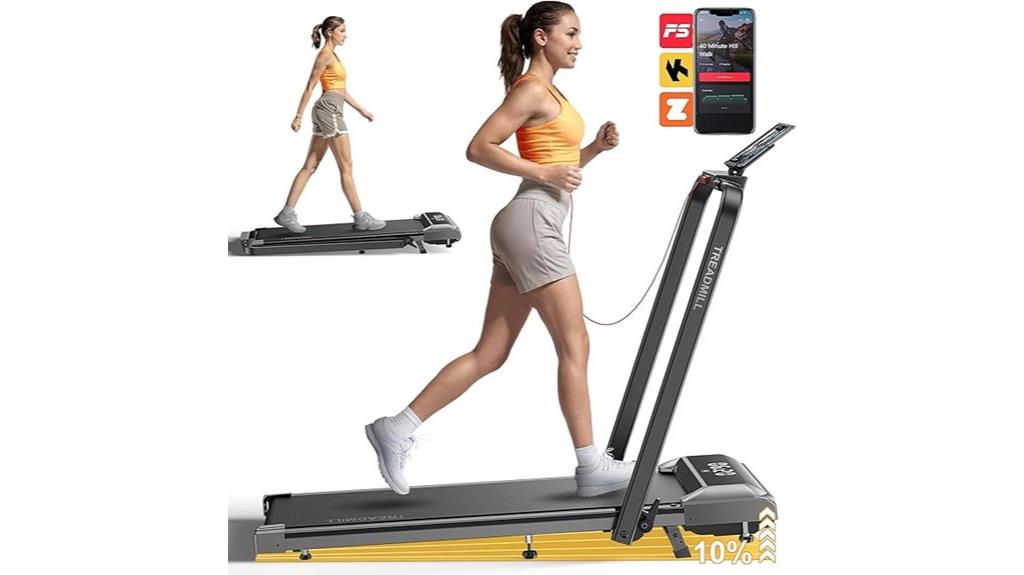 foldable incline home treadmill