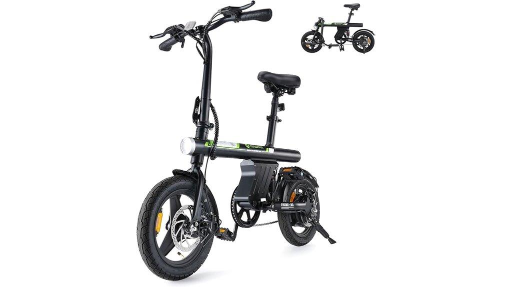 folding 20mph electric bicycle