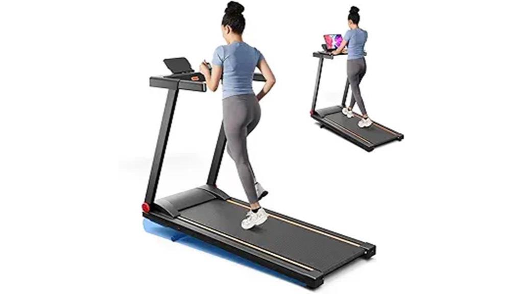 folding treadmill 5 incline
