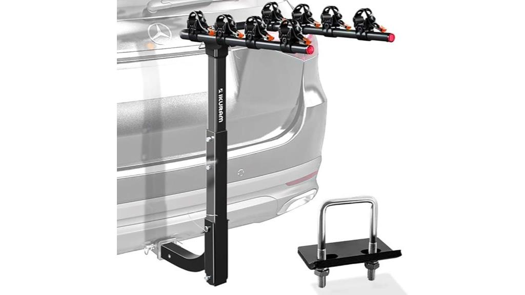 four bike vehicle rack