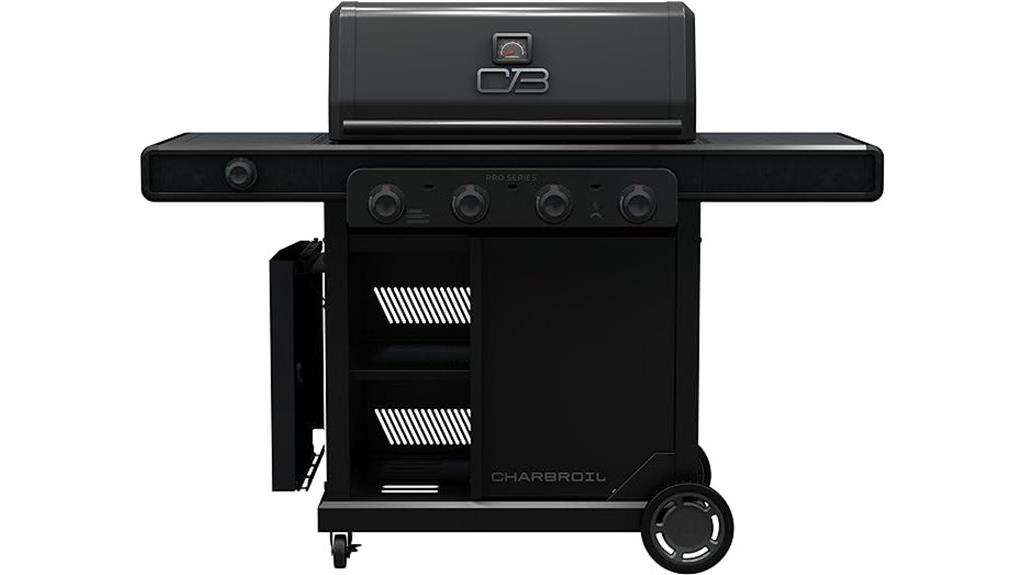 four burner infrared grill