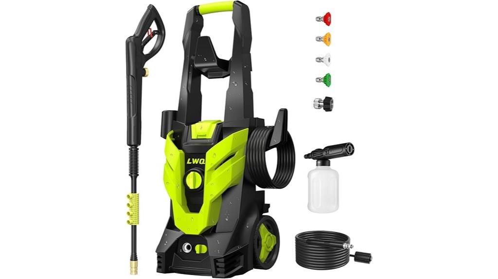 four nozzle power washer