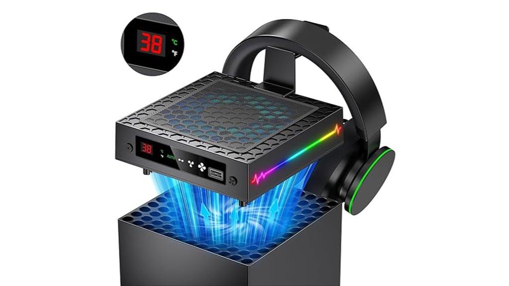 gaming console cooling fan
