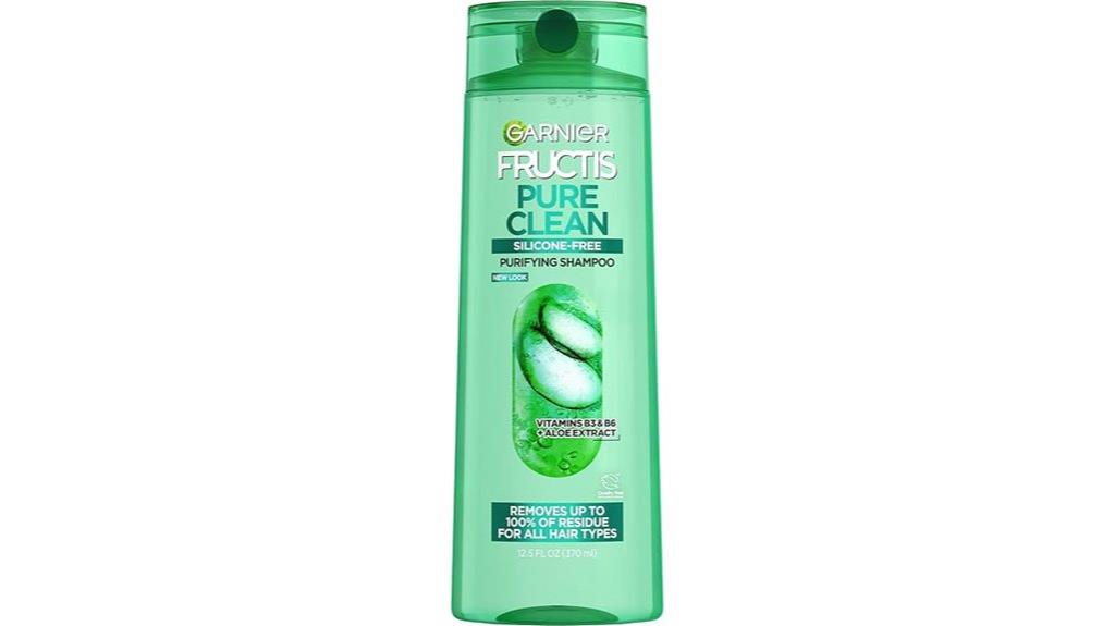 garnier fructis purifying shampoo