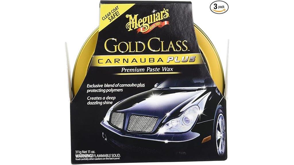 gold class carnauba wax bundle