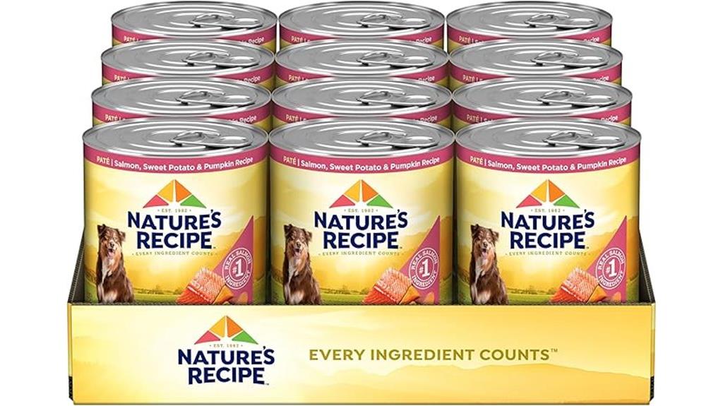 grain free salmon dog food