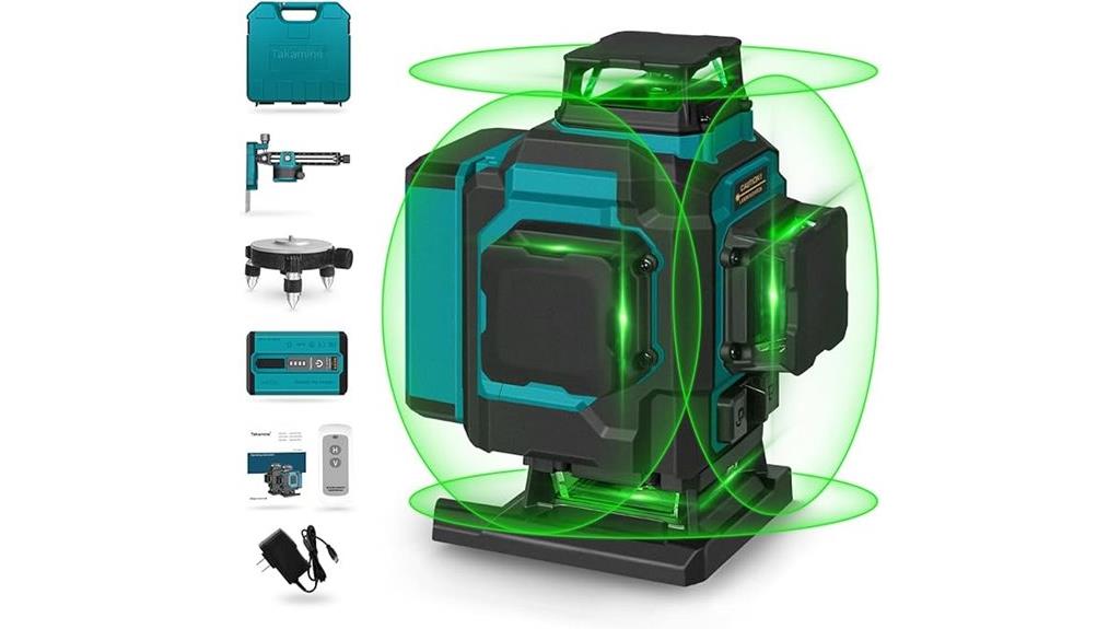 green laser level with remote