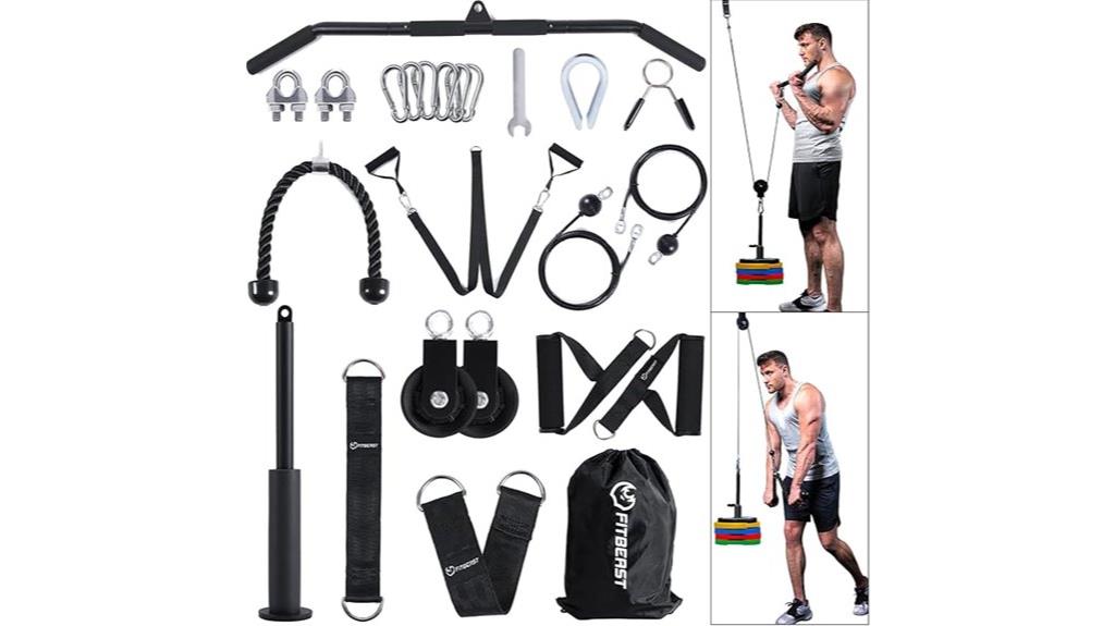 gym pulley system equipment