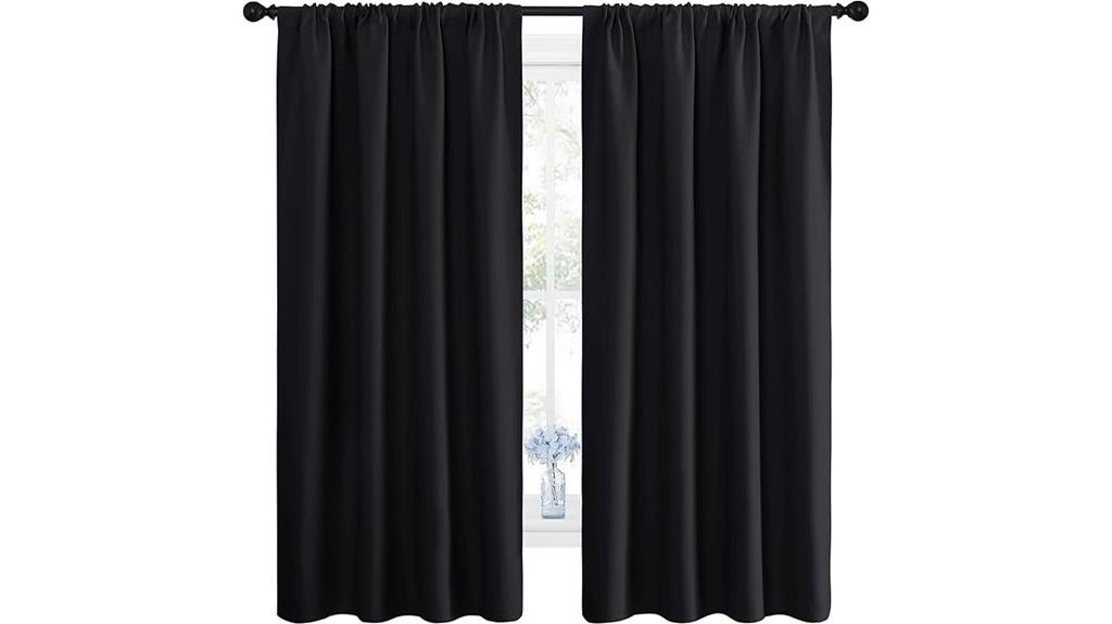 halloween blackout curtain panels