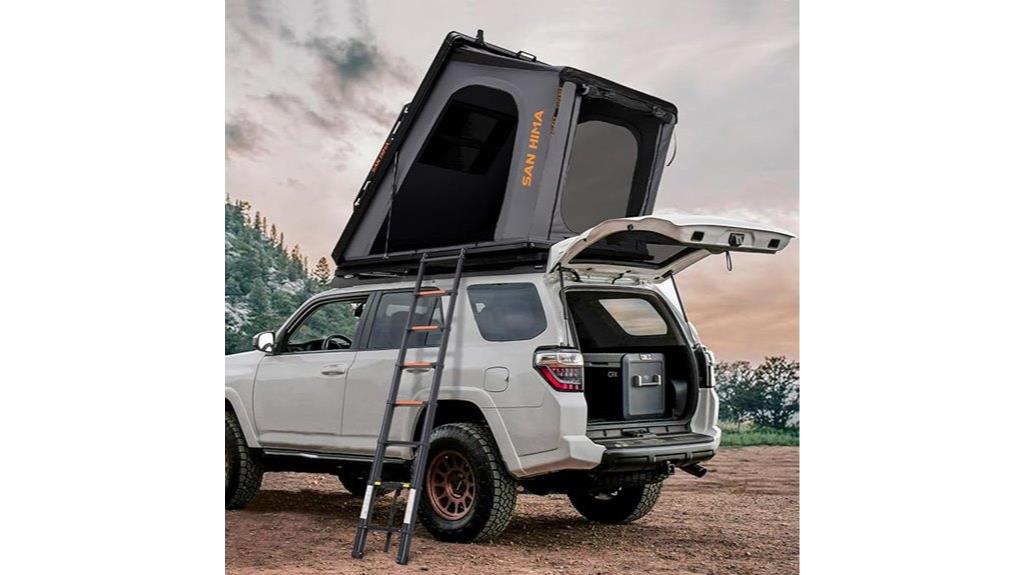 hard shell car rooftop tent