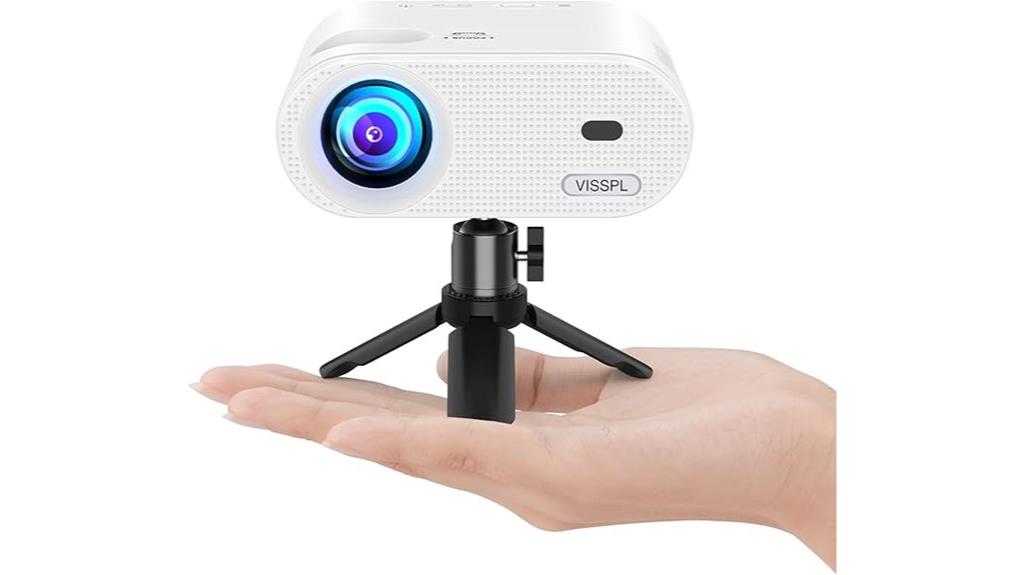 hd mini projector tripod