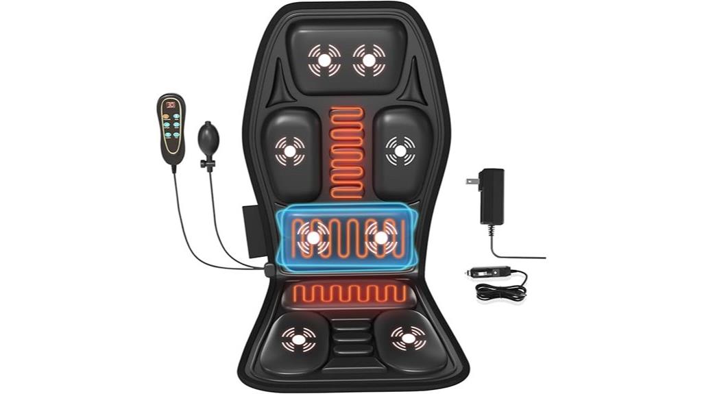 heated lumbar massage chair
