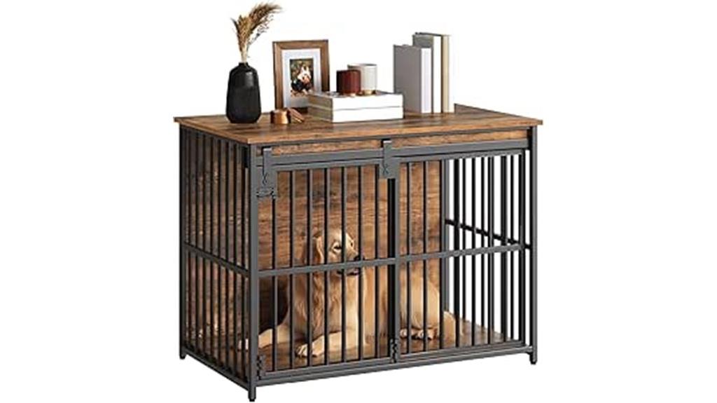 heavy duty dog crate furniture