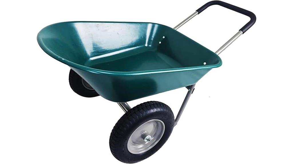 heavy duty garden wheelbarrow