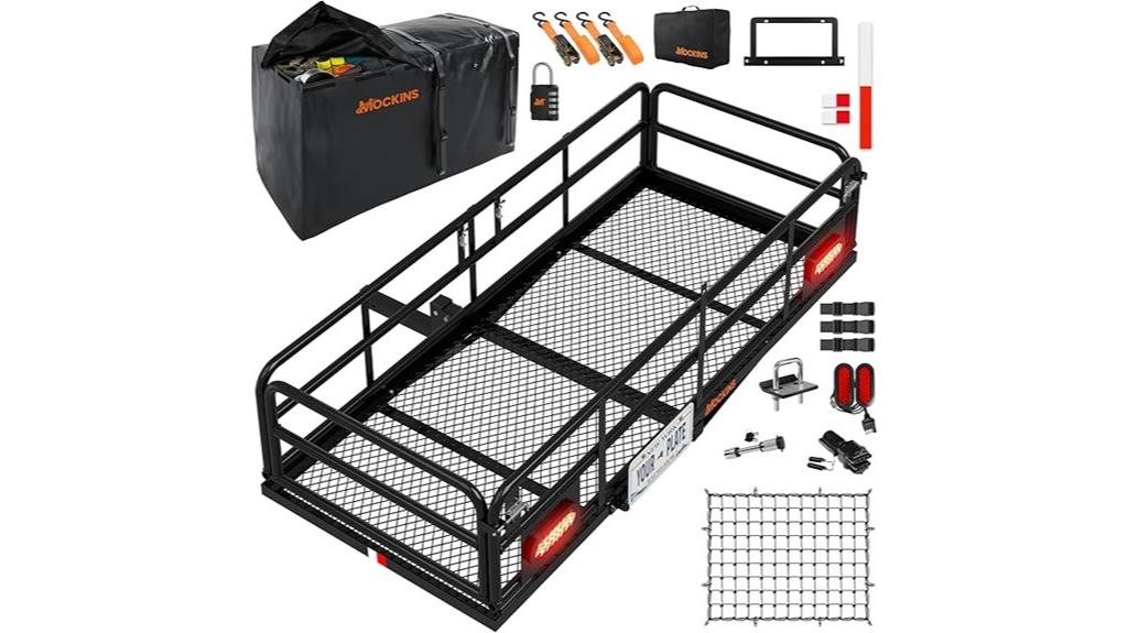 heavy duty hitch cargo carrier