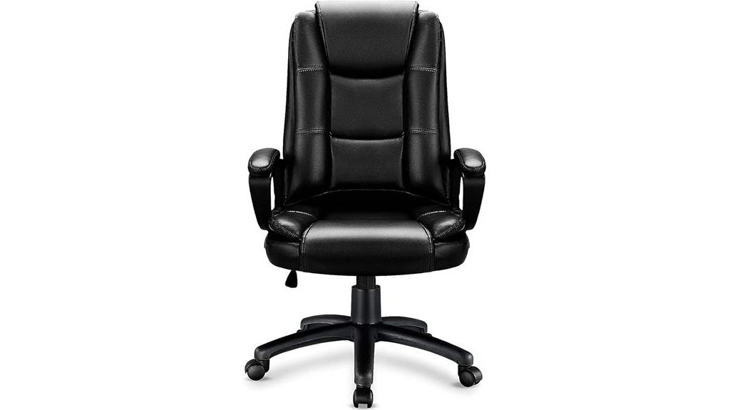 heavy duty lumbar office chair