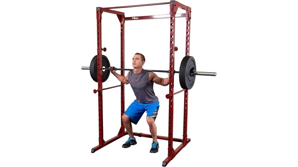 heavy duty steel gym rack