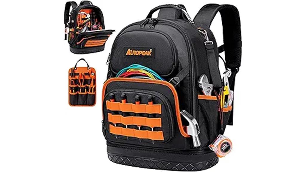heavy duty tool backpack
