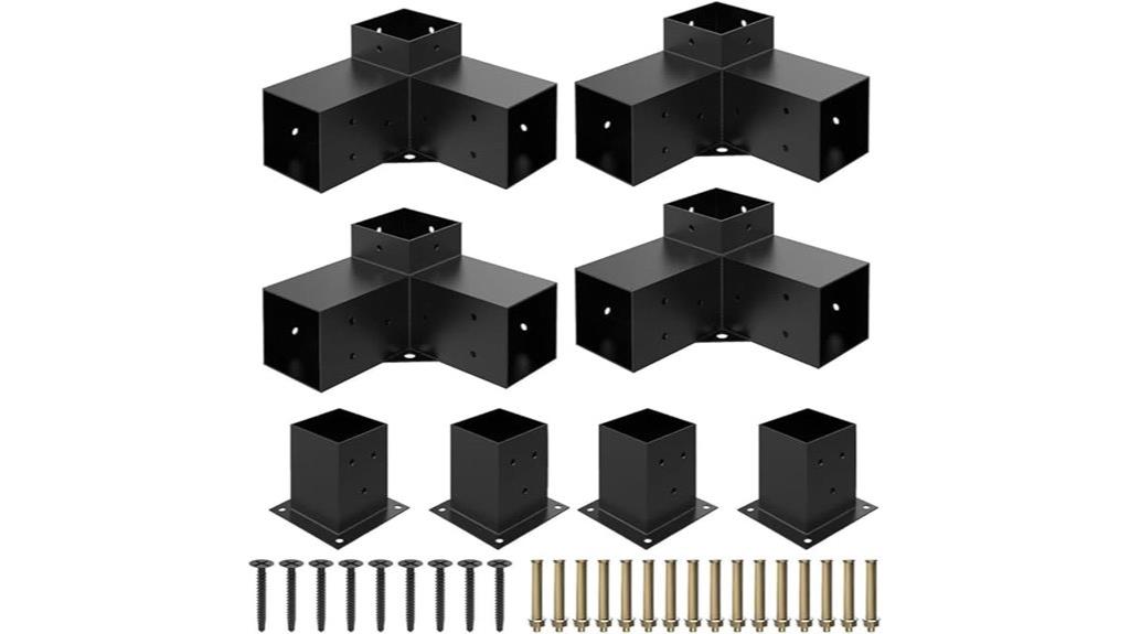heavy steel pergola kit