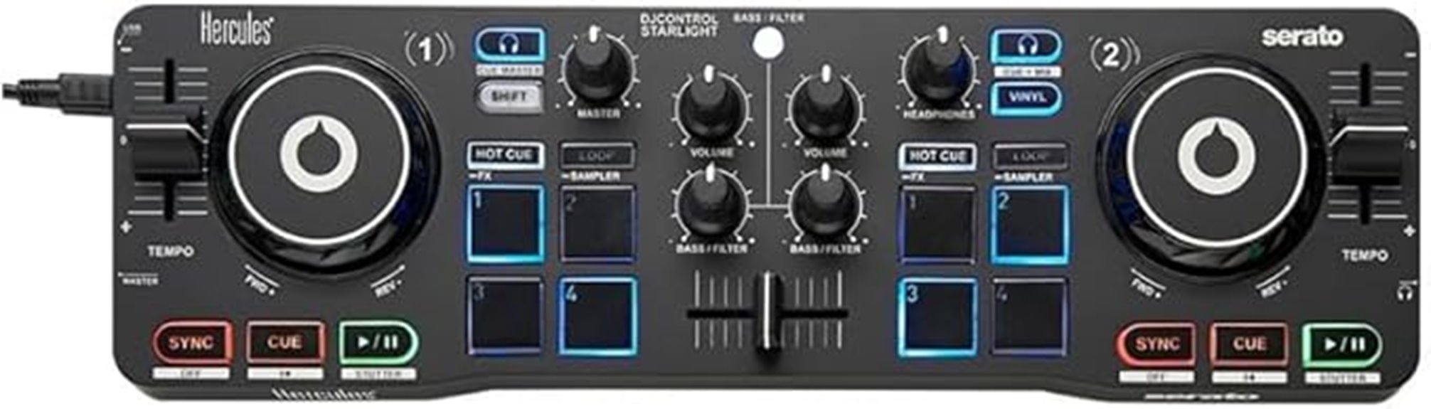hercules dj control starlight