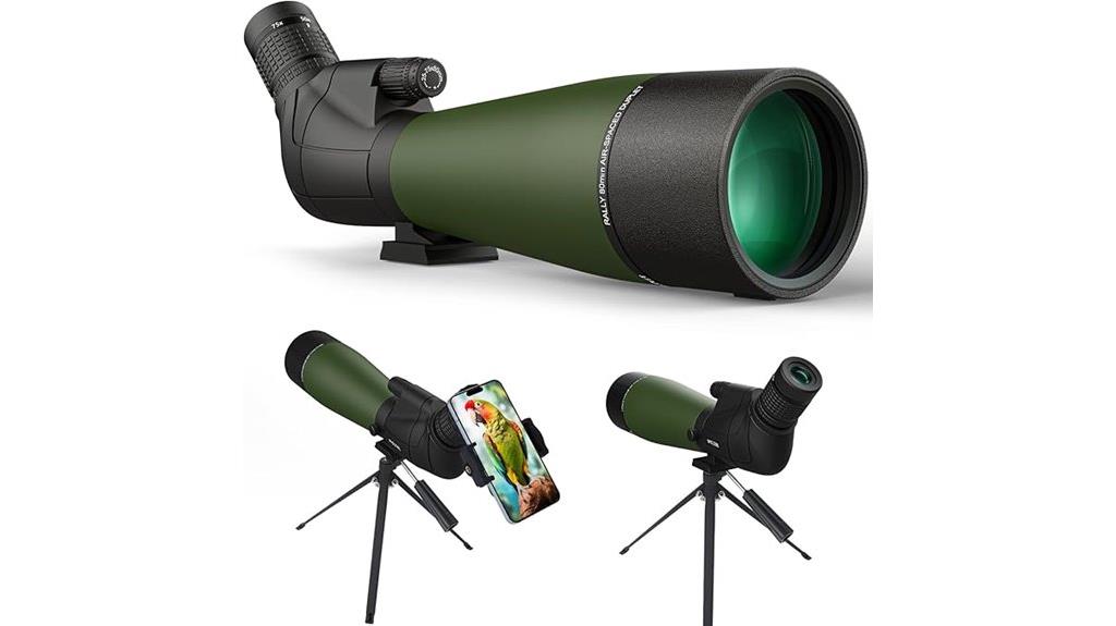 high power bird watching scope