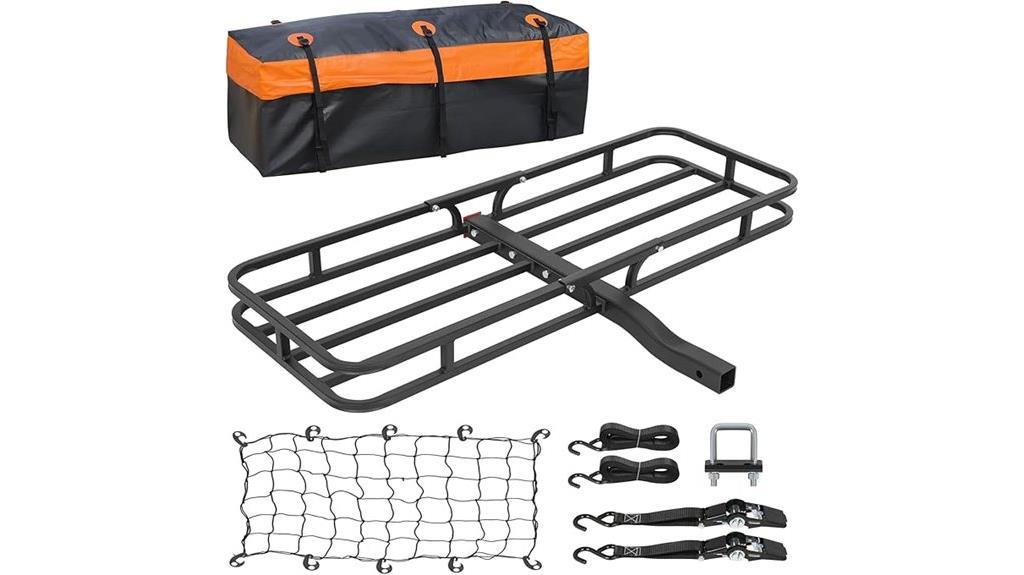 hitch carrier with waterproof accessories