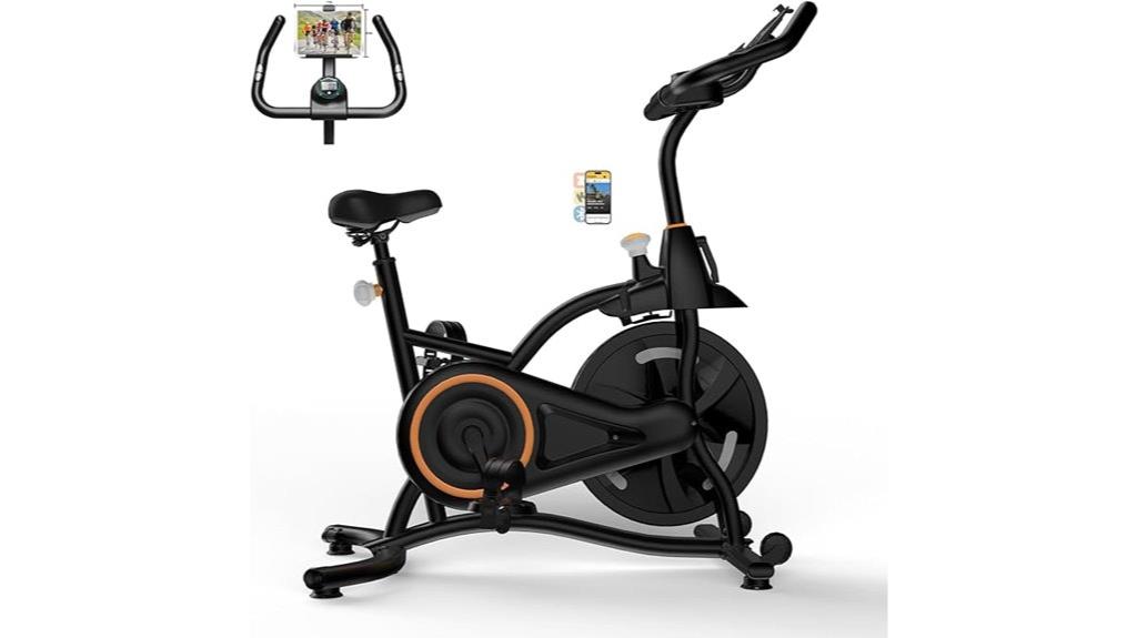 home exercise bike with pulse