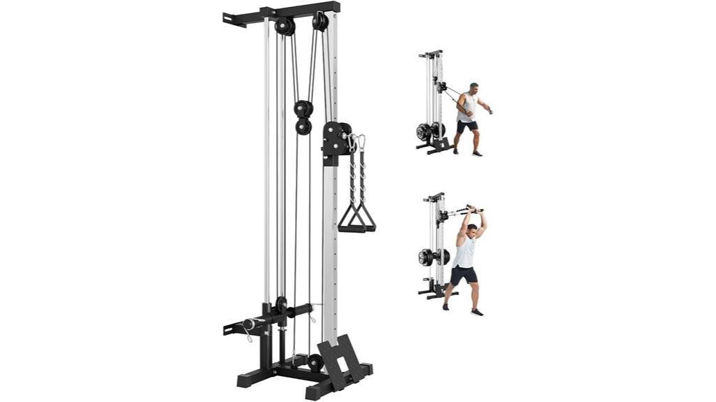 home gym cable system