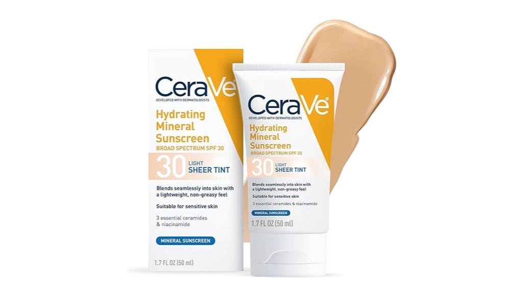 hydrating mineral sunscreen spf
