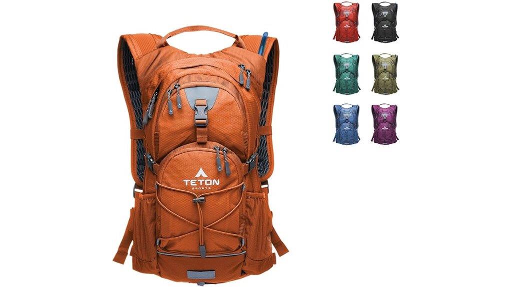 hydration pack multiple sizes