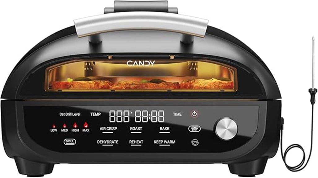 indoor grilling with air frying